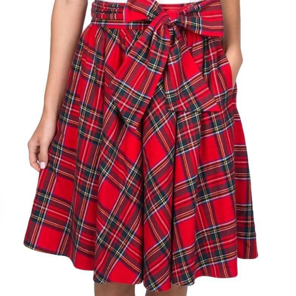 NWOT Lauren James plaid skirt